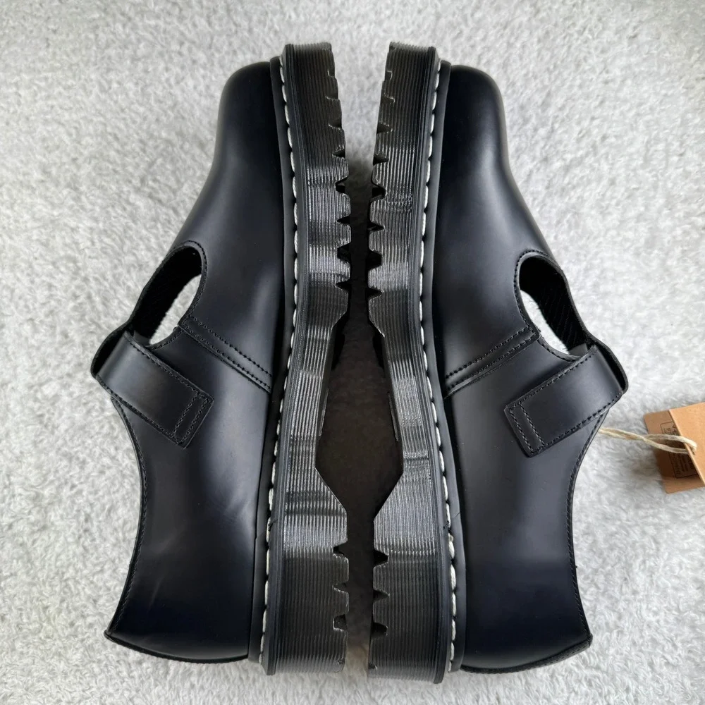 Dr. Martens Polley Bex WS Men 11 Black New Platform Mary Jane Shoes NEW NWT
